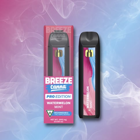 Watermelon mint 1g Disposable Breeze Pro