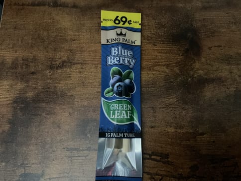 King Plam 1G Blue Berry Tube