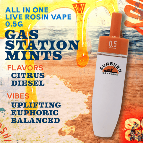 Gas Station Mints 0.5g Live Rosin AIO