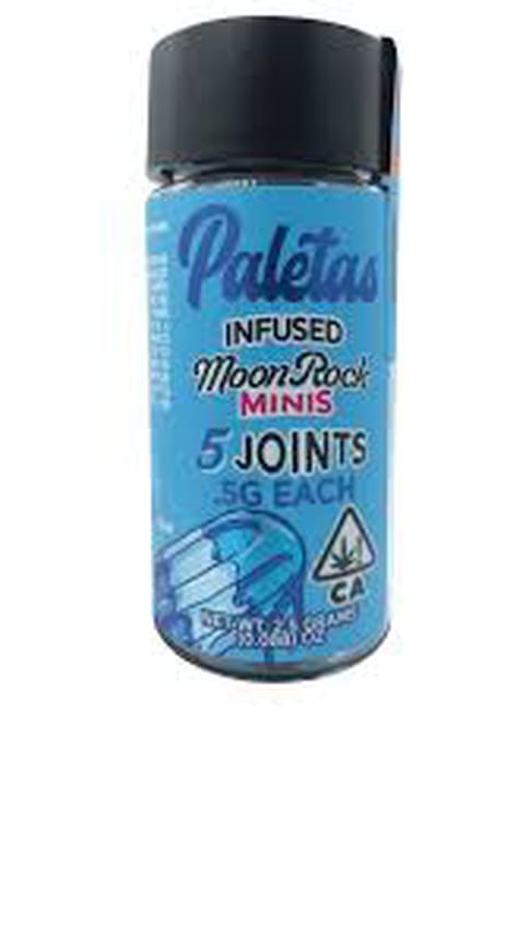 Paletas Blue Cookies Hybrid Infused Moonrock Minis 5PK 2.5g