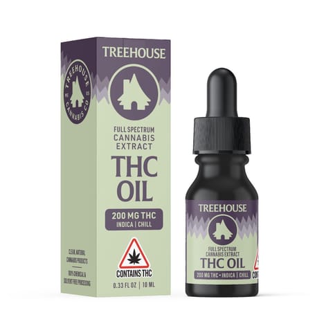 200MG THC Tincture | Indica