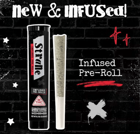 Strawberry Jamz Infused Joint - Joint 0.75g