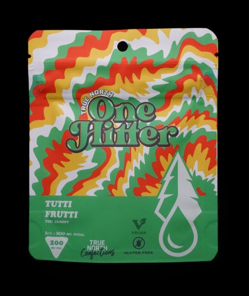 200mg Tutti Frutti One Hitter THC Vegan Gummy