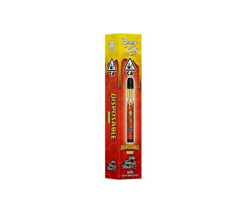 Honey King | Disposable (flat tip) | Train Wreck 1g