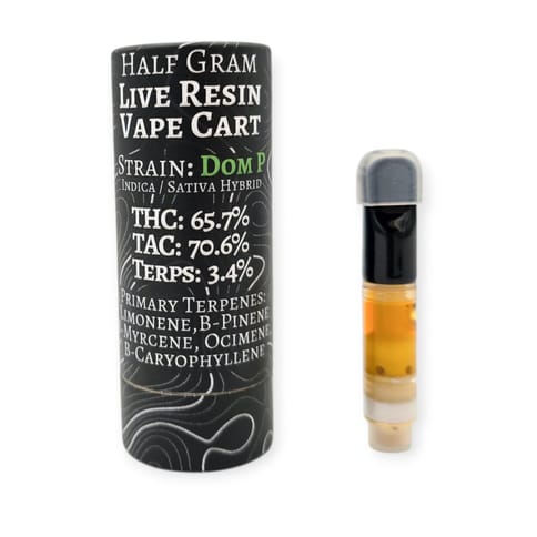 Dom P Rosin Cart Half Gram(I)
