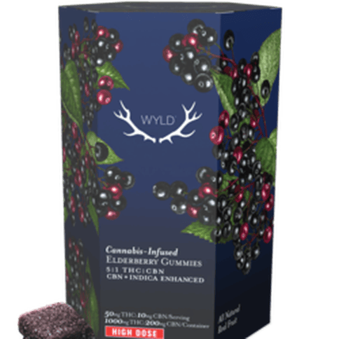 Wyld | Elderberry 5:1 CBN | THC 1000mg:CBN 200mg