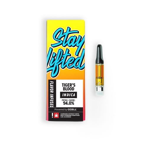 Stay Lifted - Tiger's Blood - 1g Infused Cartridge