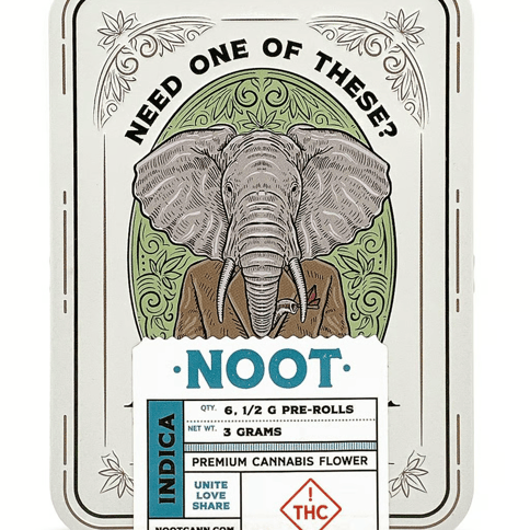 Noot | Bubba Whip | I | 6x .58 Pre-Roll Pack | 3.5G