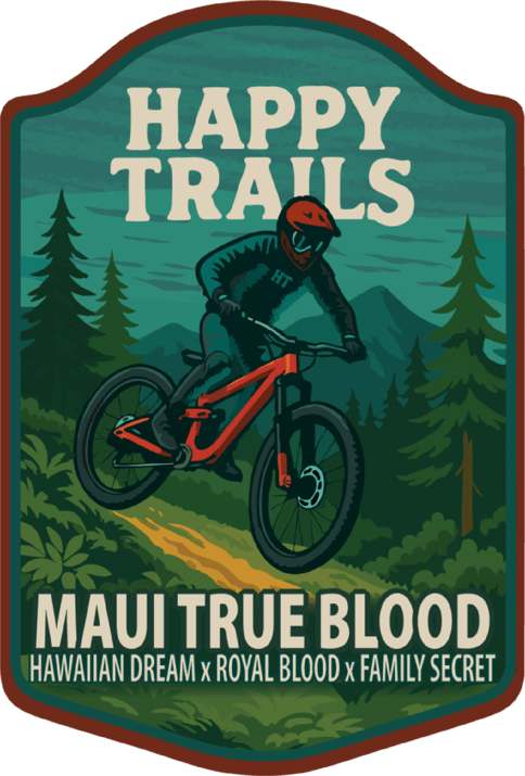 Maui True Blood 0.5g Pre-roll by Happy Trails