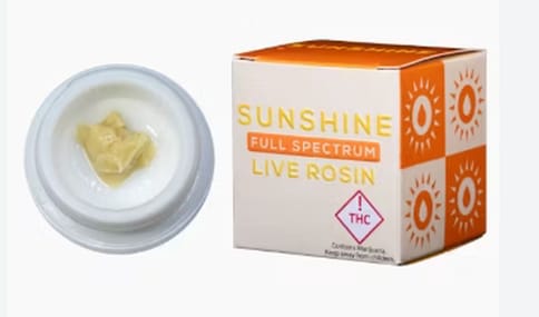 Sunshine FS Live Rosin - Strawberry Cream Cake