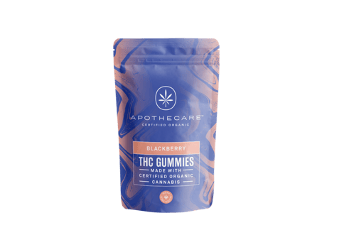 Apothecare Certified Organic Blackberry Gummies