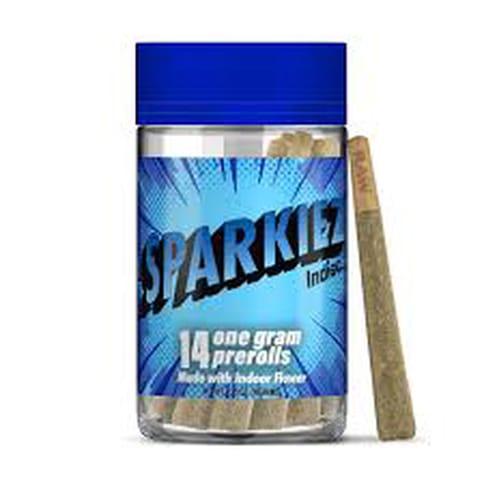 Sparkiez | Bubba Kush | Prerolls | Indica | 14g | 14pk
