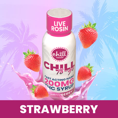 Chill Medicated - Syrup To-Go 200mg - Strawberry