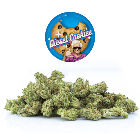 Diesel Cookies Popcorn | Indica-Hybrid - | Eighth
