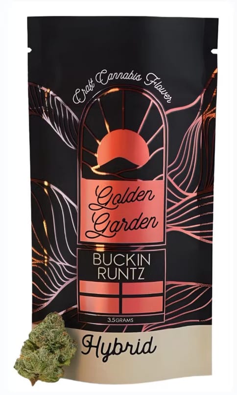 Golden Garden - Flower 3.5g - Buckin Runtz
