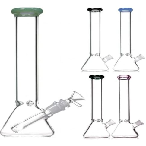 High Mountain Imports | 10" Color Rim Beaker Water Pipe