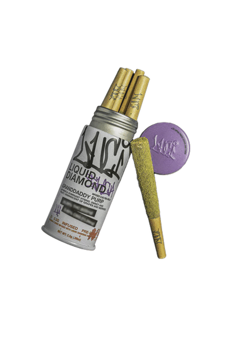 Luci - Granddaddy Purp | Liquid Diamond Infused 5pk Pre-Rolls