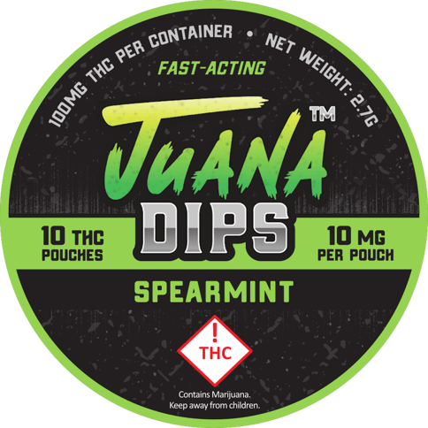 Spearmint 10 mg Juana Dips