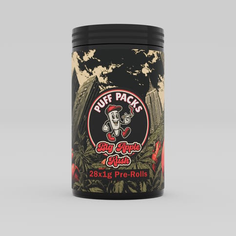 Big Apple Kush | Puff Packs | (28) 1g Pre Rolls| Vandalia Organics |