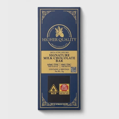 Higher Quality Signature Milk Chocolate Bar