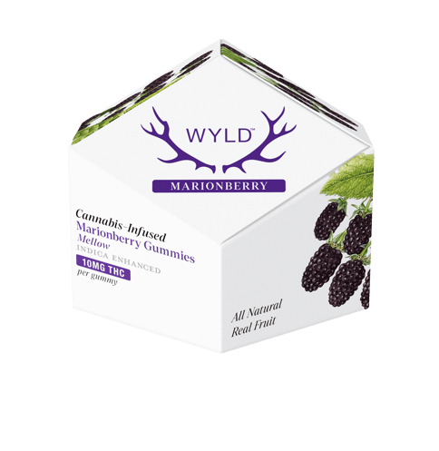 Wyld | Gummies | Marionberry | Indica 100mg THC