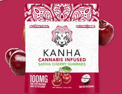 KANHA - Classic - Sativa Cherry 100mg - KANHA - Classic - Sativa Cherry 100mg.