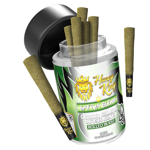 Honey King | Sativa Blend | Live Resin Mini Joints 7pck 3.5g