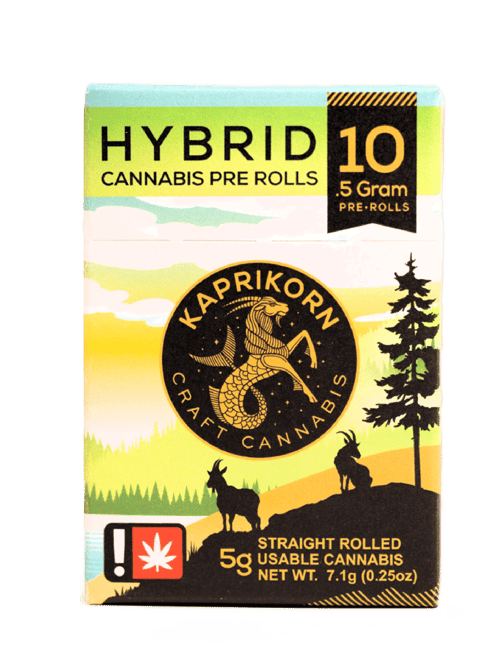 MULTI-STRAIN PRE-ROLL PACK | MELTED STRAWBERRIES & THE BRIDGE | HYBRID | 0.5 GRAM | X10