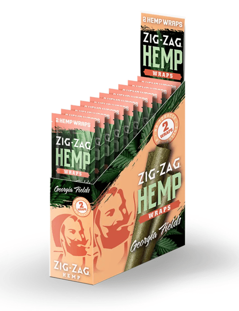 Zig Zag - Georgia Fields - Hemp Wraps - 2pk