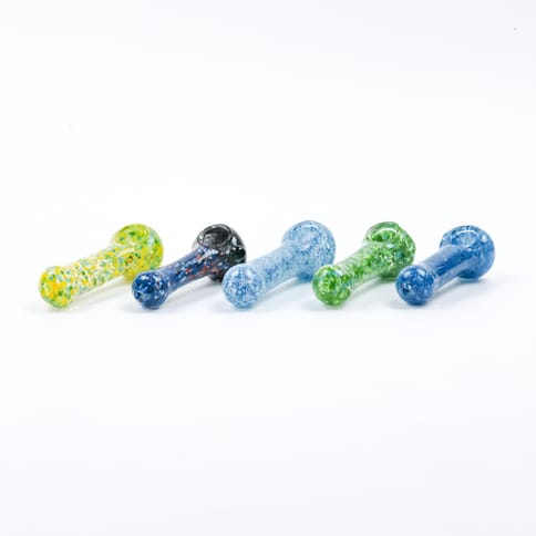 4.5" Assorted Glass Hand Pipes