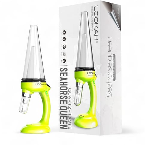Lookah -  Seahorse Queen - Yellow