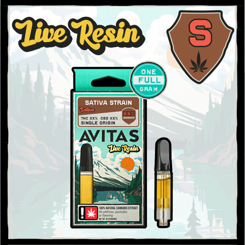 Infinity Linx 1g Live Resin Cartridge (Avitas)
