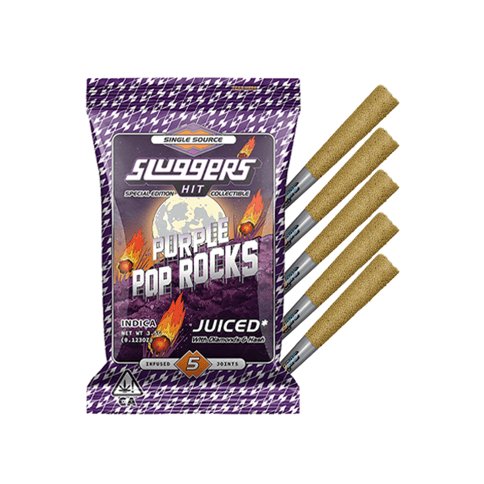 KB - SLUGGERS - INFUSED PREROLL MULTIPACK - PURPLE POP ROCKS - 3.5G