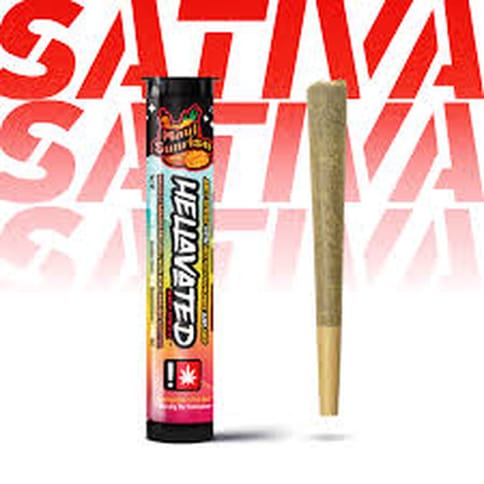 Maui Sunrise Infused preroll (Hellavated)
