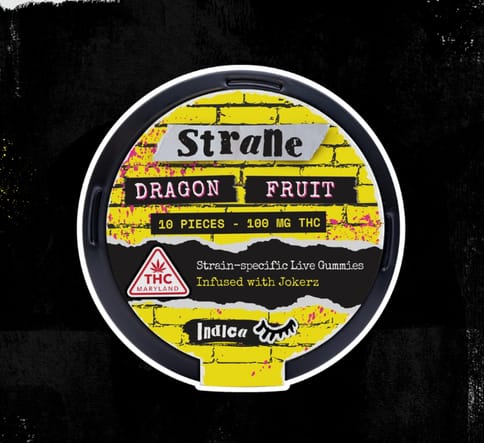 Strane | Infused Gummies | - Dragon Fruit | 10mg x 10