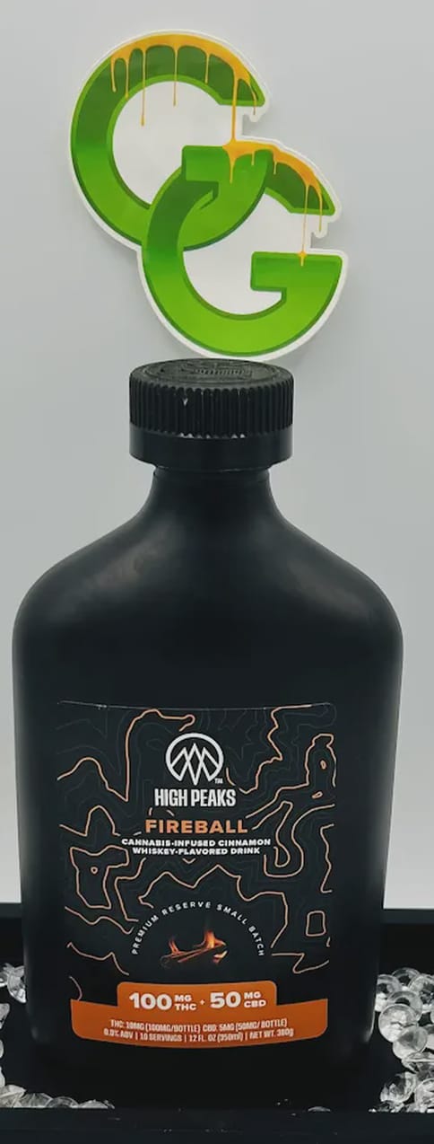 Fireball 100MG Infused Whiskey Flavored Drink HPeaks