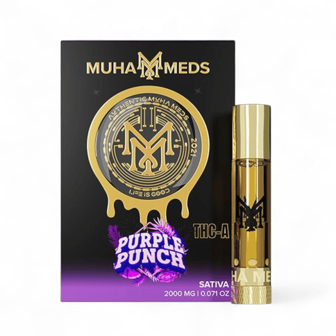 Muha Meds 2g Cartridge - Purple Punch - Sativa