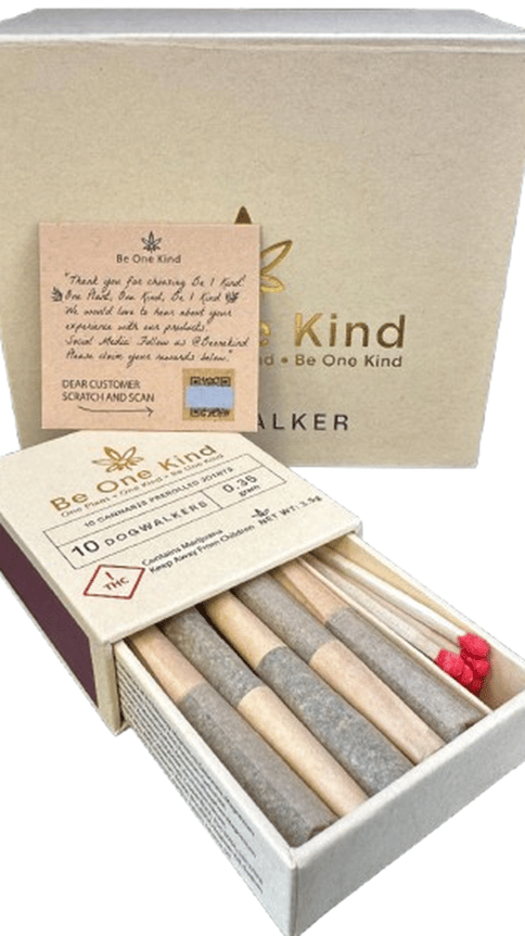 Be One Kind | Sherbacio x Cherry-Gar-See-Ya | H | Dogwalkers 5x .7 Pre-rolls | 3.5G