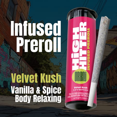 Infused Pre-Roll - URBNJ | Velvet Kush | .75G