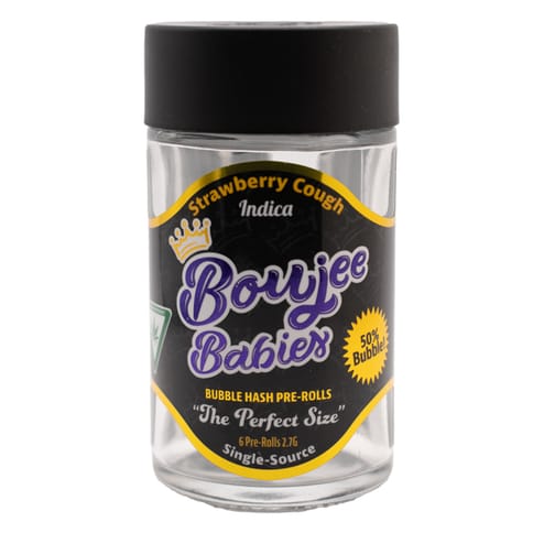 Boujee Babies | Bubble Hash Infused | 6 x 0.45g | Strawberry Cough