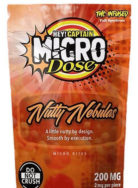 Hey Captain Microdose Nutty Nebulas 200mg