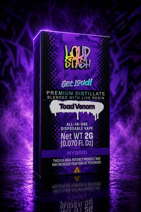 Loudstash | Toad Venom | 2g Disposable