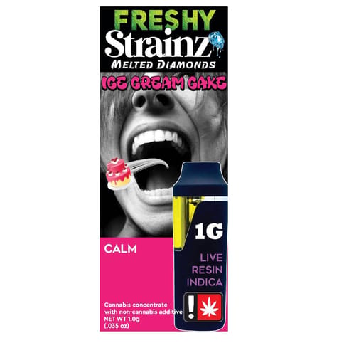 STRAINZ Ice Cream Cake Live Resin 1G Disposable (Freshy)