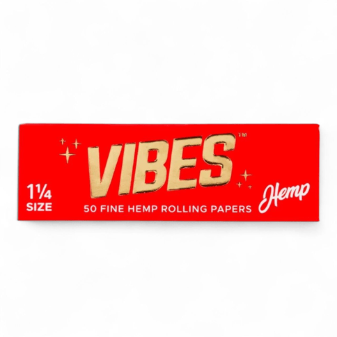 Vibes Fine Rolling Papers - Hemp