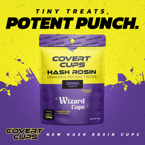 Wizard Cups - Covert Cups - Rosin 200mg - 8x25mg