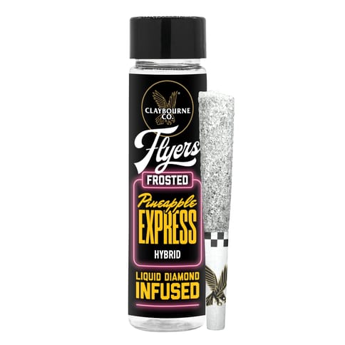 Pineapple Express - 1G - Flyers Frosted Liquid Diamond Pre Roll Pack