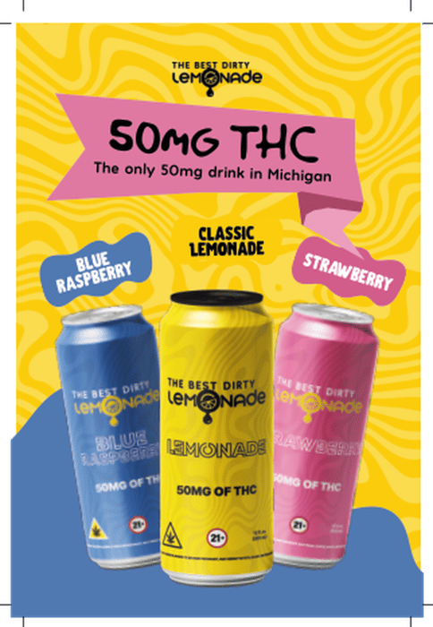 Best Dirty Lemonade - Classic Lemonade - 50mg