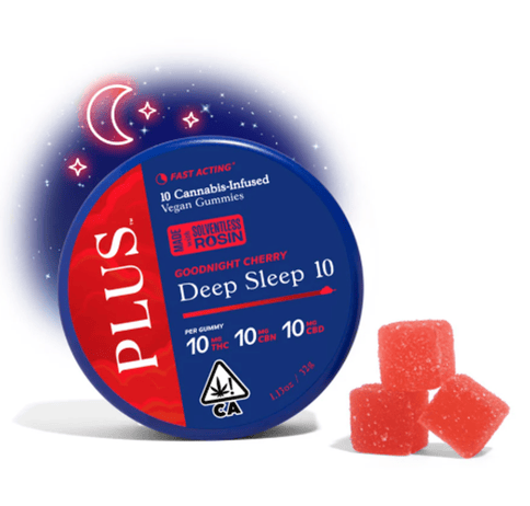 PLUS Sleep Goodnight Cherry Gummies