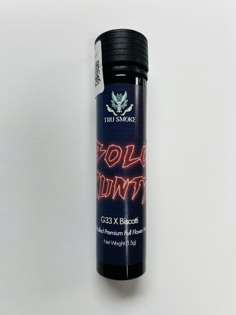 Bolo Runtz {G33 x Biscotti} | 1.5g Premium Hand Roll | Tru Smoke