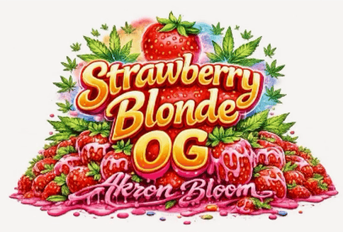Akron Bloom | Flower | Sungrown | Strawberry Blonde OG | 7g